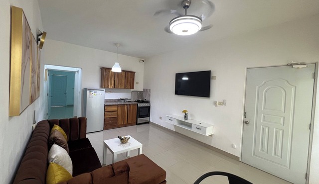 Cozy 1-bedroom apartment in charming Boca Chica with AC