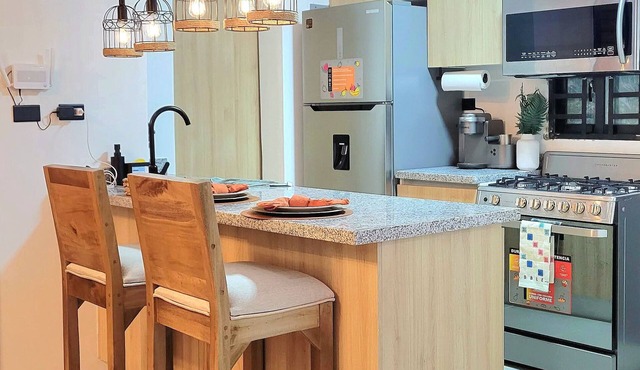 Cozy 2-bedroom apartment in superb Santiago de los Caballeros with AC