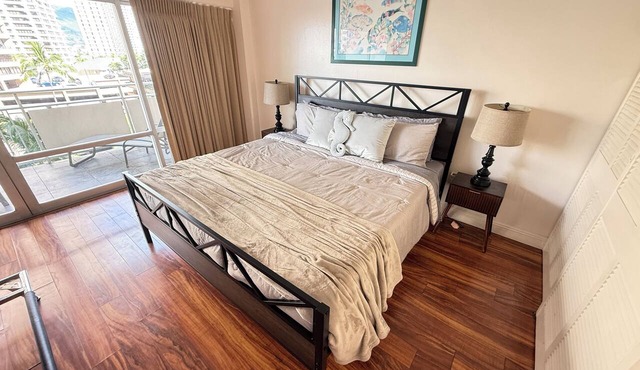 Enjoyable 1-bedroom condo with AC in charming Honolulu