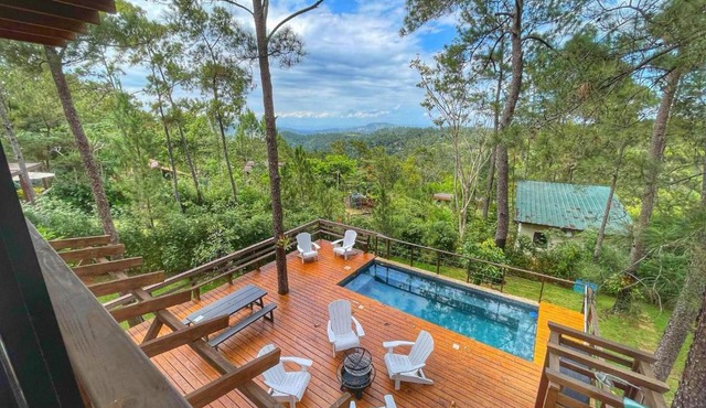 Escpate al Bosque Villa Completa Piscina BBQ Hasta 12 Huspedes
