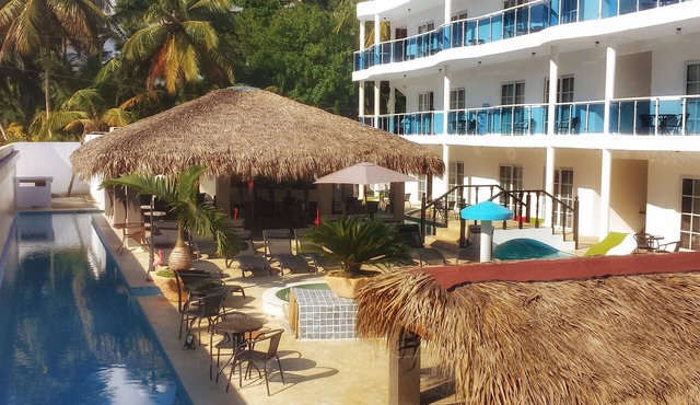 Luxury hotel room in Cabarete, with pool, gym, spa and bar