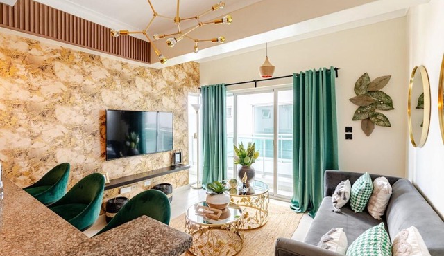 Moderno apartamento con piscina y gimnasio