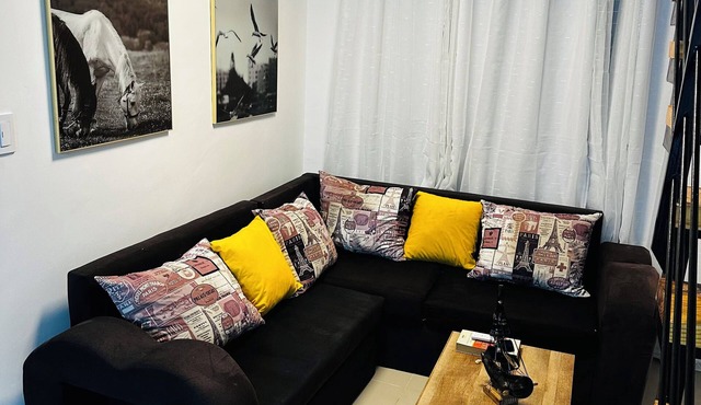 Peace, tranquility and security near the airport is what you are looking for.
