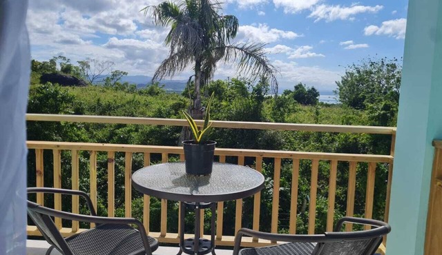 Peaceful 1-bedroom apartment with amazing view in Rio San Juan.