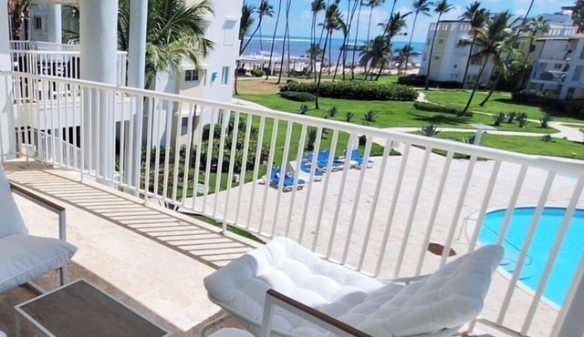 Playa Turquesa Ocean Club, E-301 is a 3 BR oceanview apartment in Punta Cana