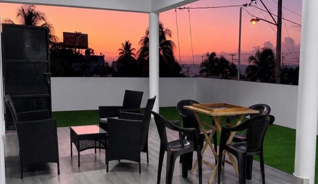 Private Rooftop 2BR Escape with Ocean Views & BBQ