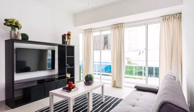 Santo Domingo City Center Cozy Apt. with Two Bedrooms + Free Parking and Gym ✔️