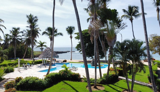 Second floor condo with a view of the beach and Samana Bay. Apartment 5D