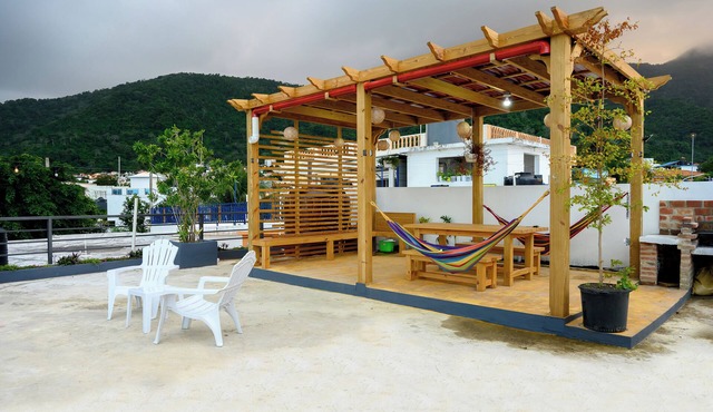 Spacious 3-bedroom apartment in Puerto Plata with AC, mountain & sea views