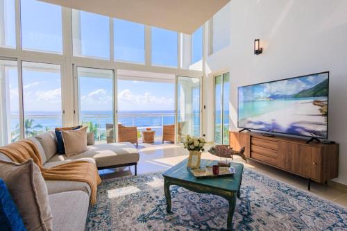 Stunning 5BD Beach Penthouse
