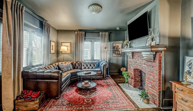 Unique & historic home near downtown with huge backyard, grill, & patio