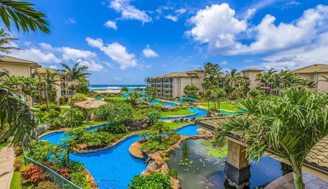 Waipouli Beach Resort Extra Large Unit! Luxurious Decor! Sleeps up to 8*