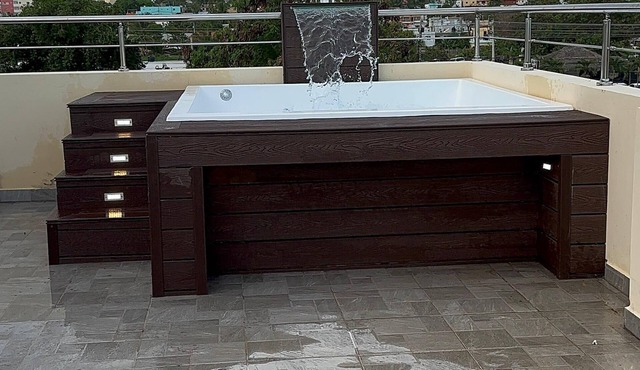 Welcoming 3-bedroom apartment with AC in Villa Hermosa