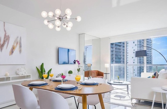 Brickell Open-Concept Suite | Dedicated Workspace