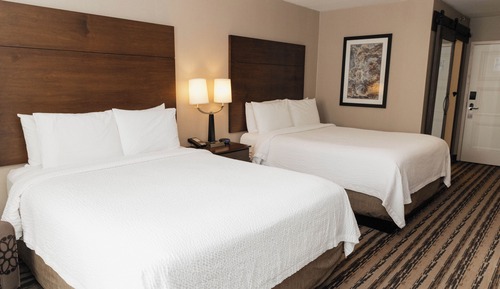 Double Room, 2 Double Beds, Non Smoking (No Pets)