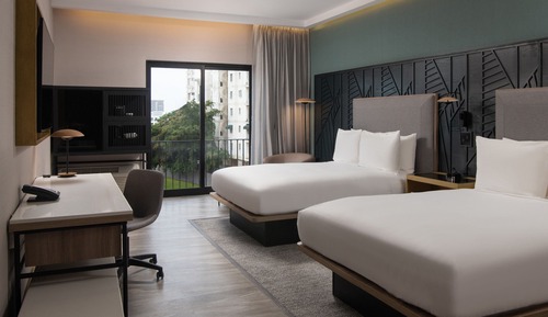 Standard Room, 2 Queen Beds, Garden View