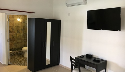 Deluxe Suite, 1 King Bed with Sofa bed, Patio, Pool View