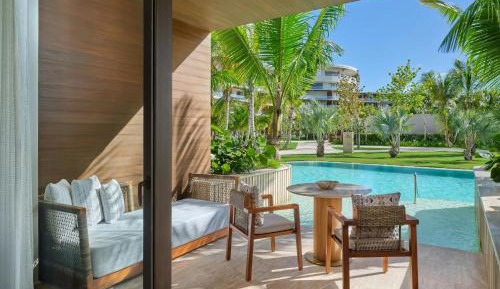 Queen Room with Two Queen Beds and Pool Access