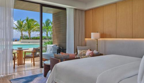 Deluxe King Room Pool side
